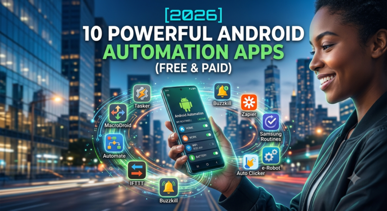 [2026] 10 Powerful Android Automation Apps (Free & Paid)
